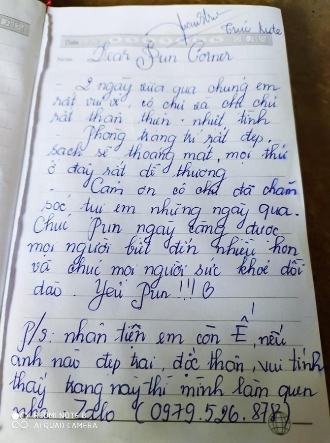 Pun Corner Homestay Chi Khu Co Ong エクステリア 写真