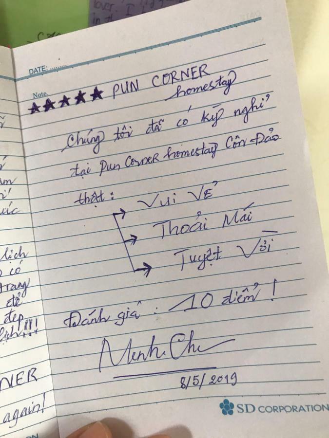 Pun Corner Homestay Chi Khu Co Ong エクステリア 写真